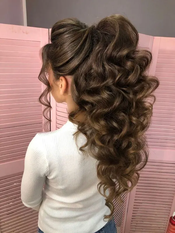 Waterfall hairstyle 2