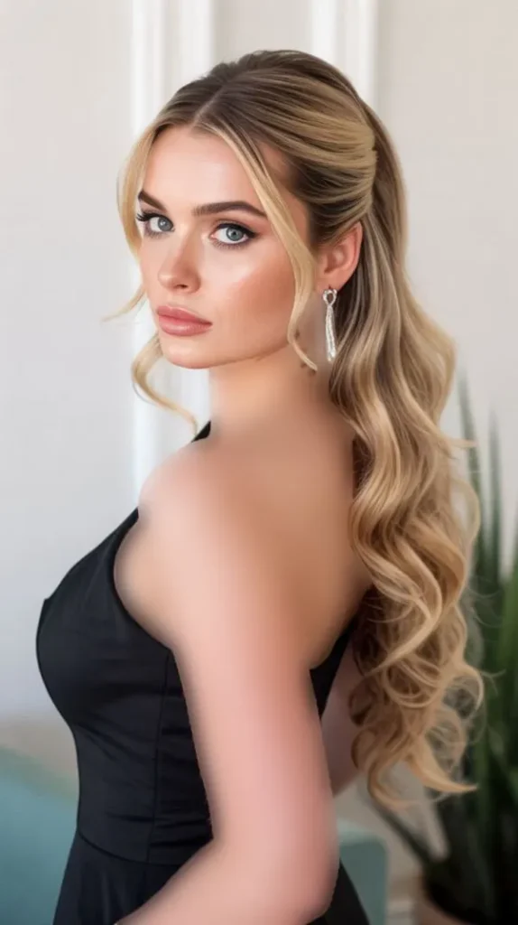 Waterfall hairstyle 7