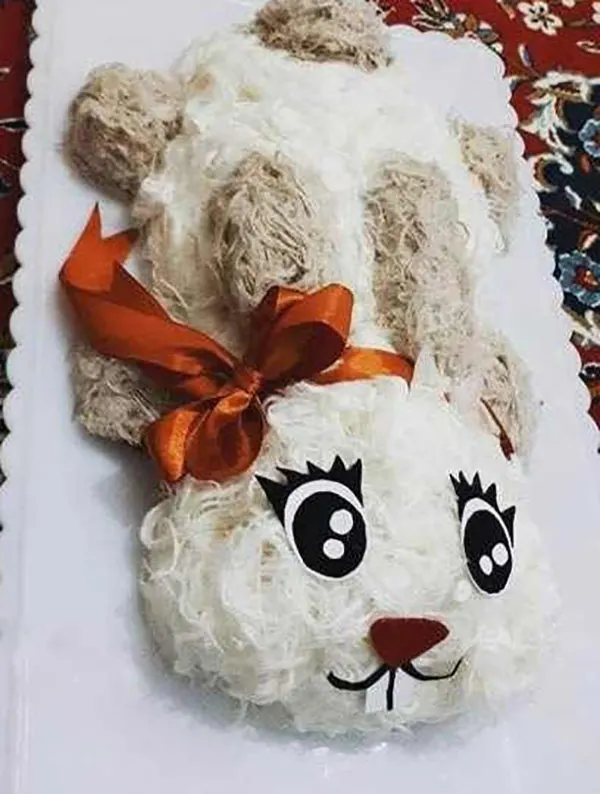 تزیین پشمک برای شب چله 1404؛ وقتی یک خوراکی ساده، ستارهی سفره میشه 18 Woolen decoration for the night of the dead 15