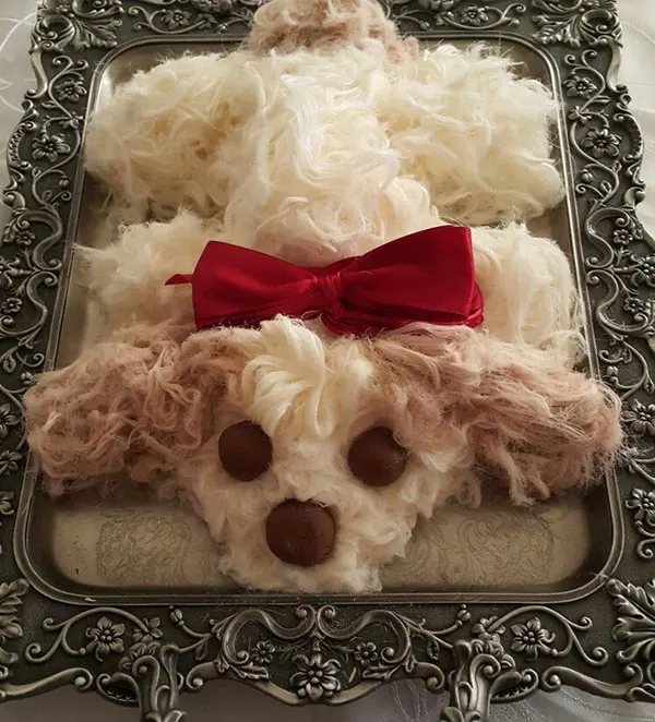 تزیین پشمک برای شب چله 1404؛ وقتی یک خوراکی ساده، ستارهی سفره میشه 9 Woolen decoration for the night of the dead 5
