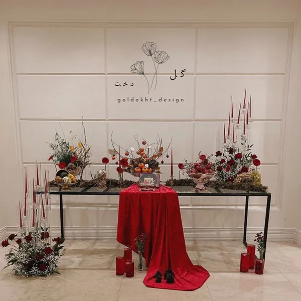 35 ایده دکور شب یلدا برای عکاسی | یه قاب گرم و وایبدار برای عکسای خاطرهساز! 14 Yalda Night Decor for Photography 12