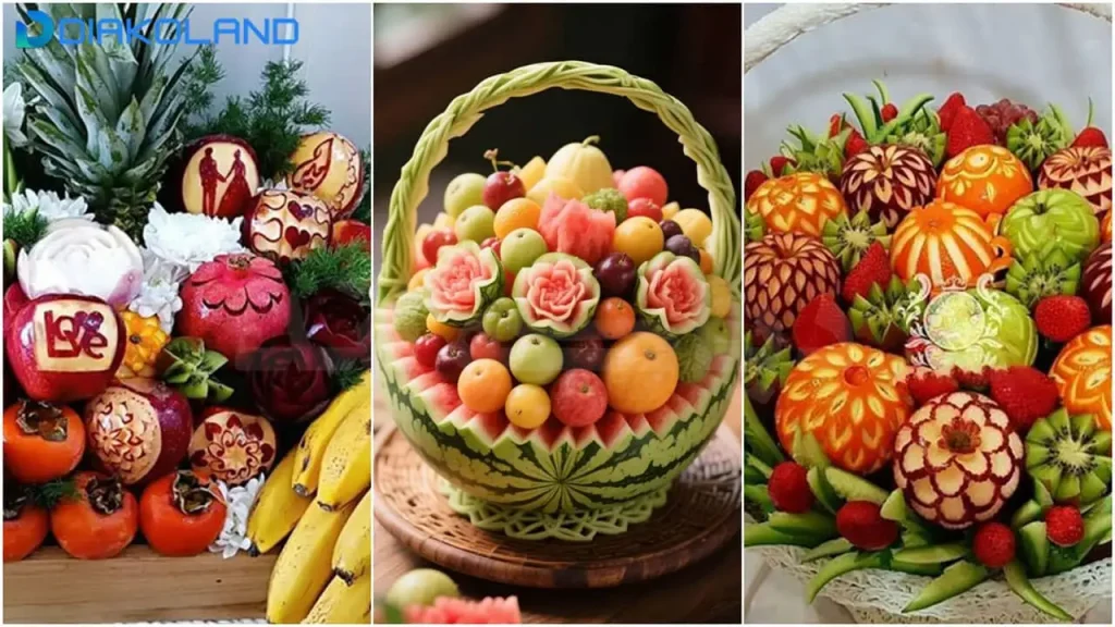 چیدمان میوه شب یلدا