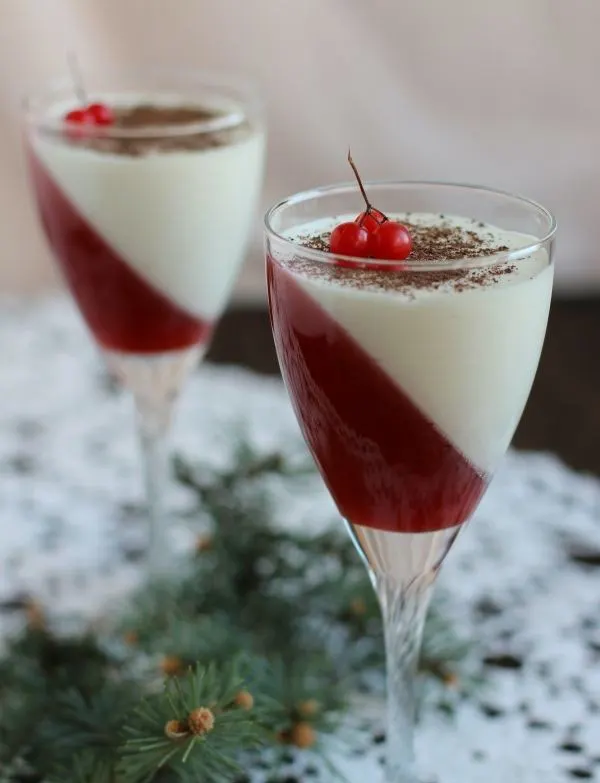 33 مدل ژله شب یلدا لیوانی؛ دسر قرمزِ خوشگل و فوری 🍉 22 Yalda Night Jelly in a glass 23
