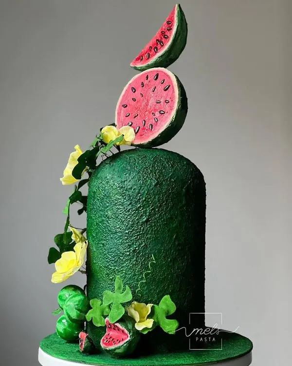 27 مدل مینی کیک شب یلدا؛ کوچولو، خوشگل و کاملاً یلدایی 27 Yalda Night Mini Cake 24