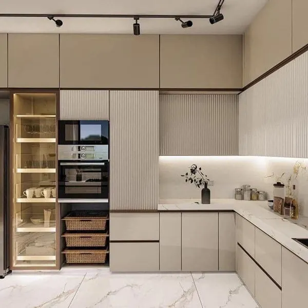 طرح کابینت آشپزخانه جدید 2025؛ جایی که سادگی تبدیل به لوکسبودن میشود 21 kitchen cabinet design diakoland photo 18