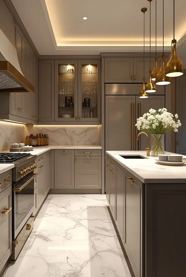 طرح کابینت آشپزخانه جدید 2025؛ جایی که سادگی تبدیل به لوکسبودن میشود 26 kitchen cabinet design diakoland photo 23