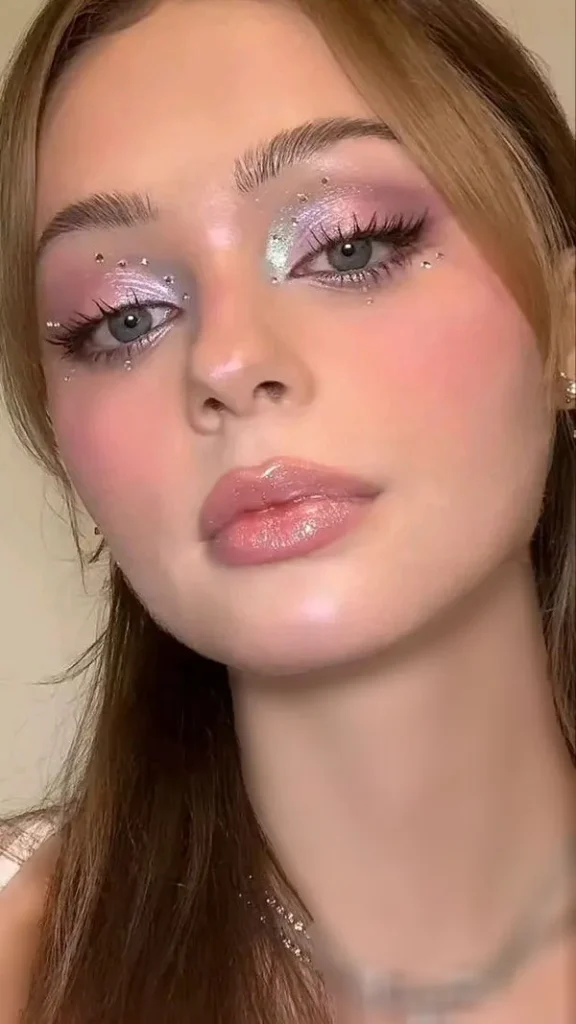 shiny makeup 9