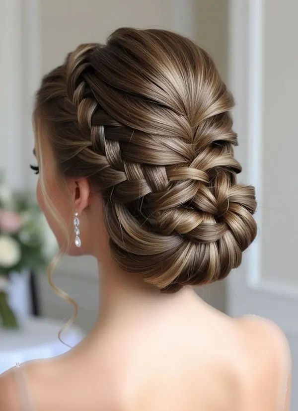 31 مدل مو ساده برای عروسی | شیک و تمیز بدون شلوغکاری! 16 simple wedding hairstyle 14