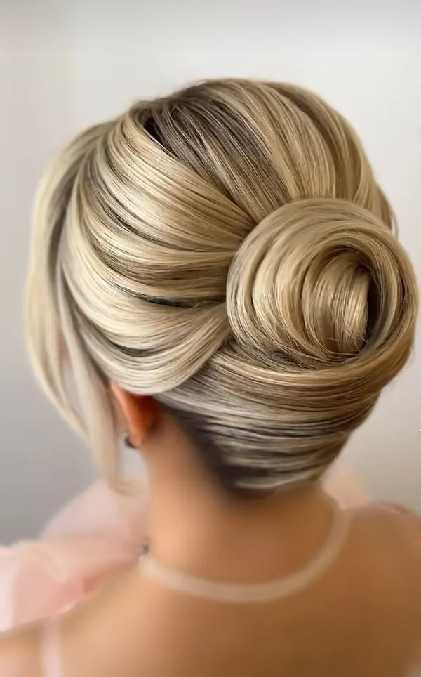 31 مدل مو ساده برای عروسی | شیک و تمیز بدون شلوغکاری! 22 simple wedding hairstyle 20