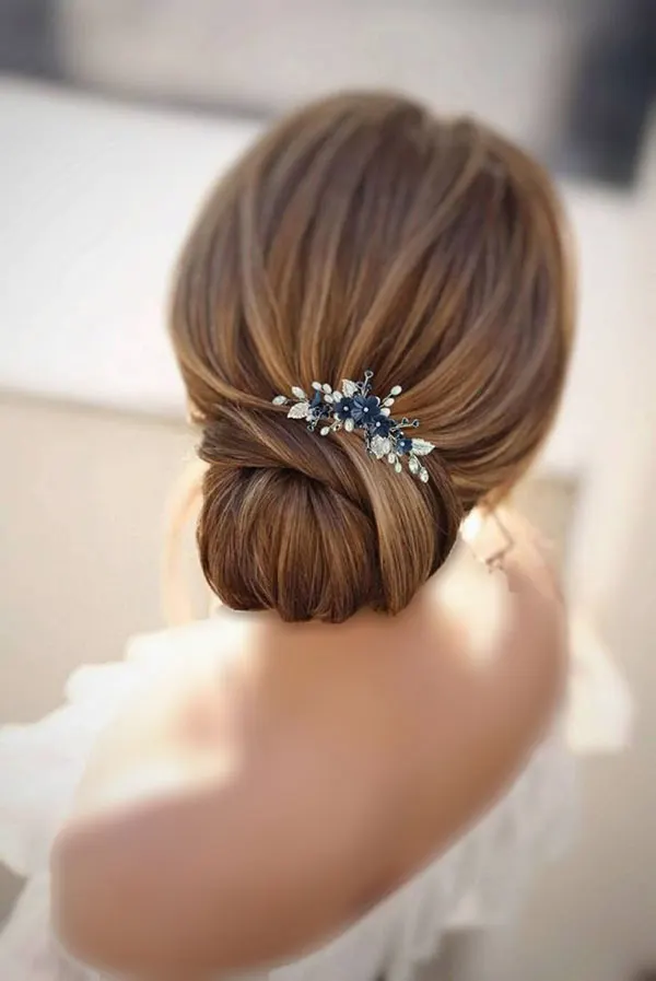 31 مدل مو ساده برای عروسی | شیک و تمیز بدون شلوغکاری! 24 simple wedding hairstyle 22