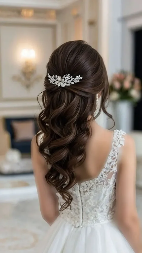 31 مدل مو ساده برای عروسی | شیک و تمیز بدون شلوغکاری! 29 simple wedding hairstyle 25