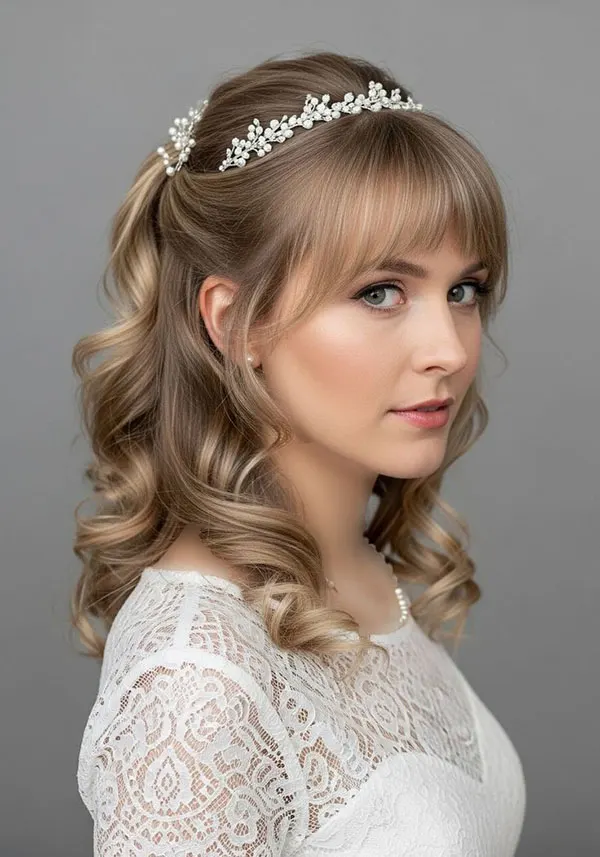 31 مدل مو ساده برای عروسی | شیک و تمیز بدون شلوغکاری! 30 simple wedding hairstyle 28