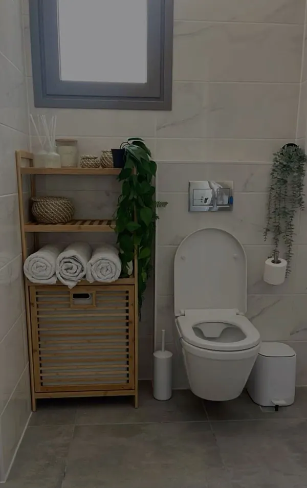 34 مدل چیدمان سرویس بهداشتی؛ ترفندهایی که خونه رو لوکستر میکنه! 5 Bathroom layout 1