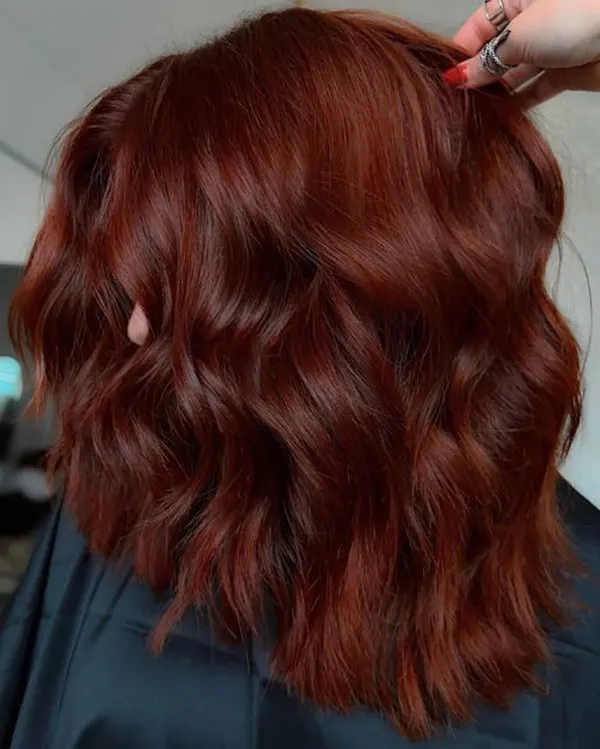 33 ایده رنگ مو شاه بلوطی؛ طبیعی، گرم و فوقالعاده دلنشین! 11 Chestnut hair color 30