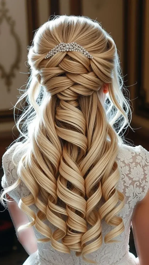 Coarse curly hairstyle 24
