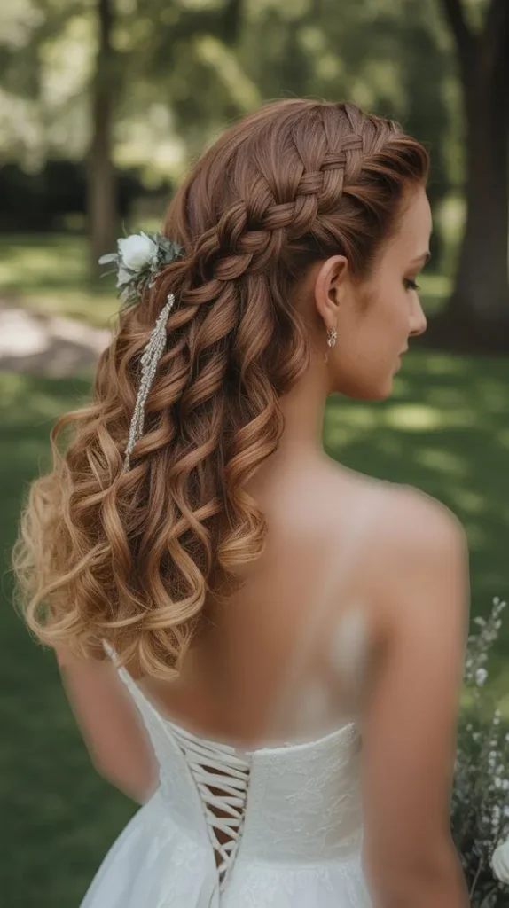 Curly party hairstyle 15