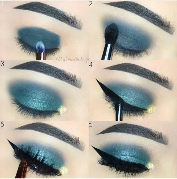 Eye makeup at home 14