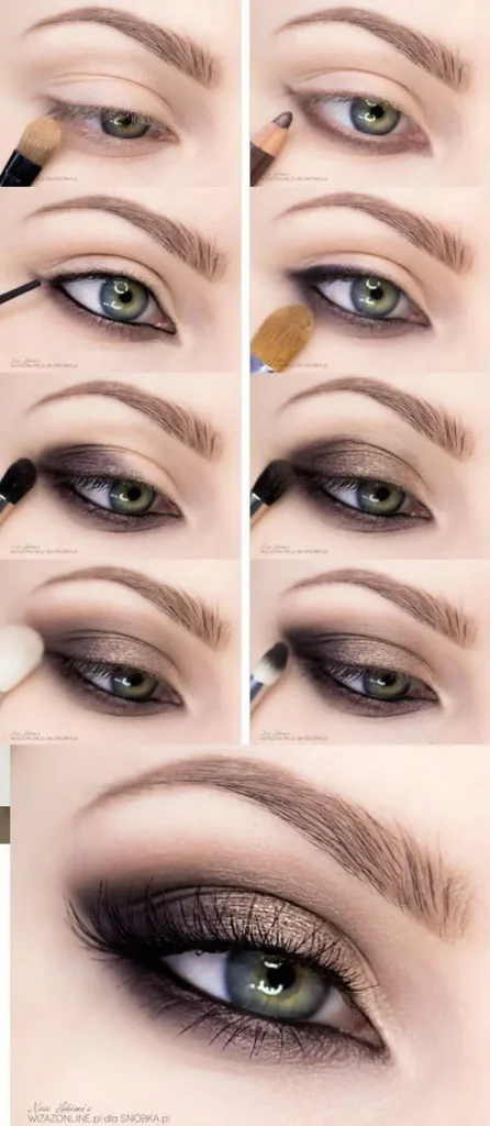 Eye makeup at home 3