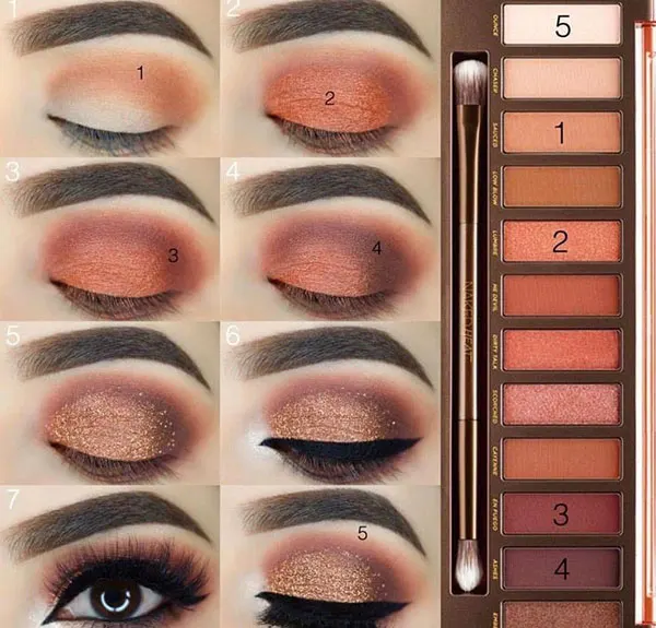Eye makeup at home 4