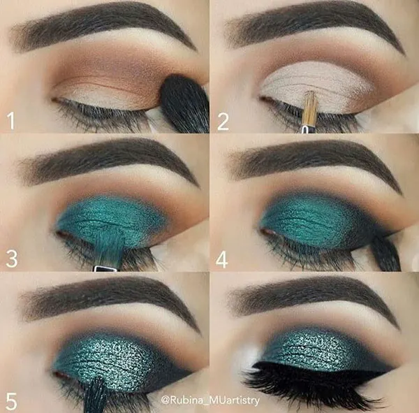 Eye makeup at home 7