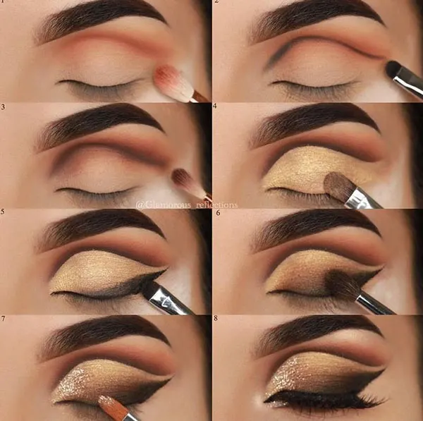 Eye makeup at home 9