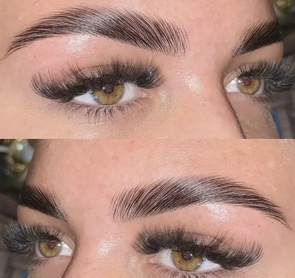 33 مدل لیفت ابرو دخترانه | کدومش به صورتت میاد؟ نچرال یا زاویهدار؟ 11 Eyebrow lift model 12