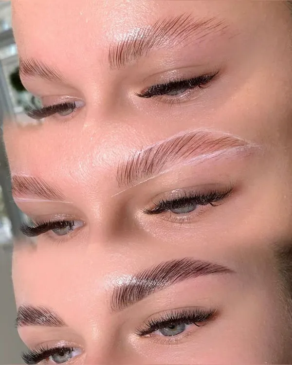 33 مدل لیفت ابرو دخترانه | کدومش به صورتت میاد؟ نچرال یا زاویهدار؟ 13 Eyebrow lift model 9