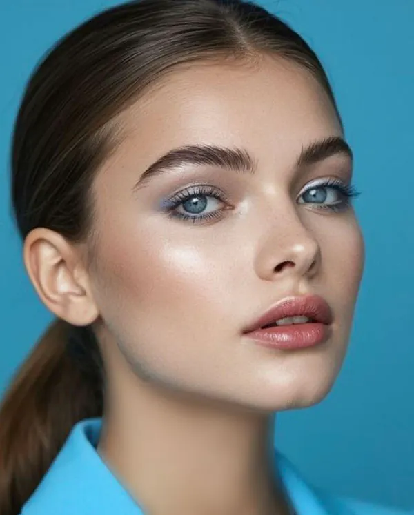 Face makeup model 10