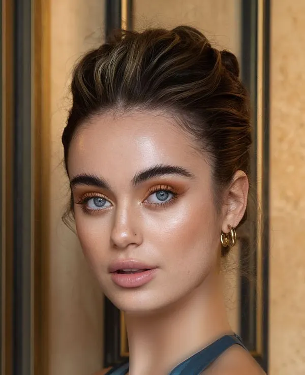 Face makeup model 16