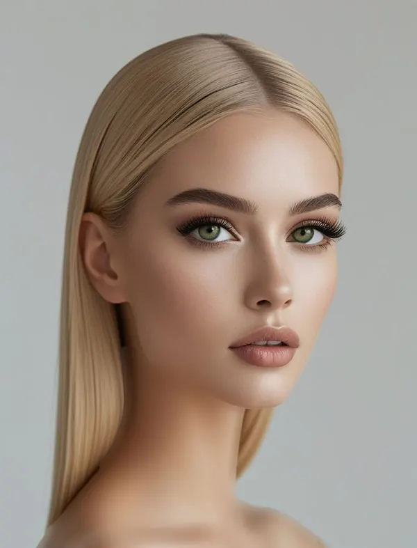 Face makeup model 17
