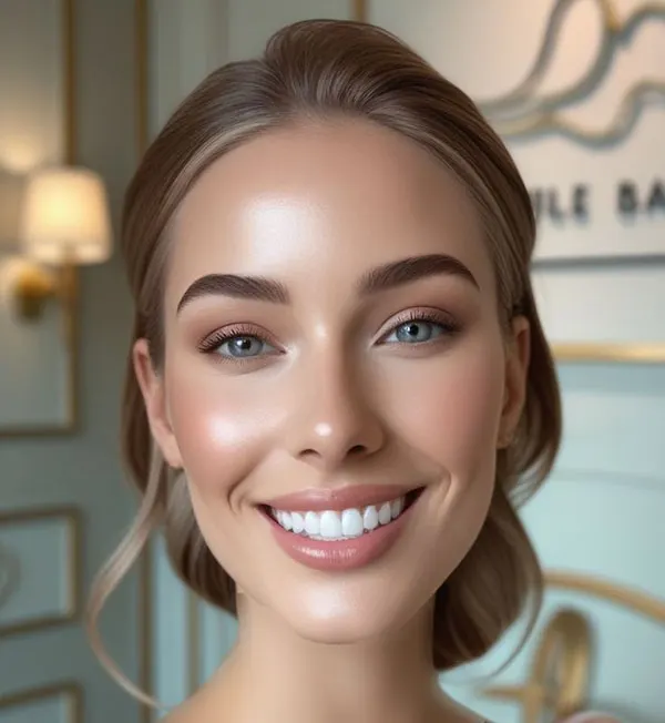 Face makeup model 21