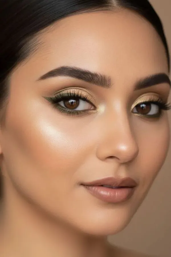 Face makeup model 30