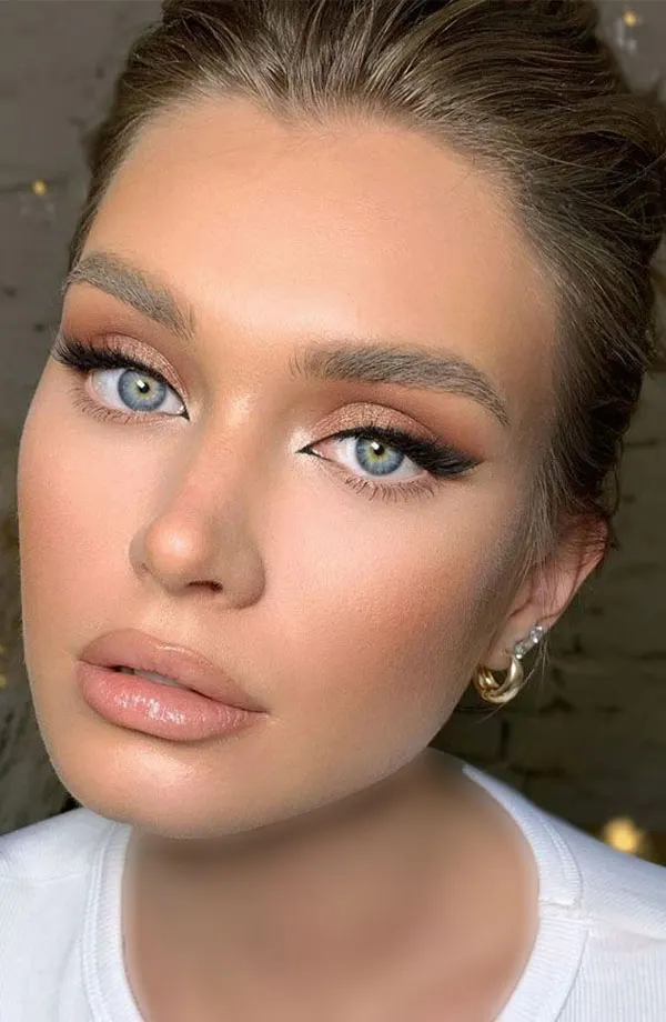 آرایش نود دخترانه خاص 2026؛ ترند محبوب دخترای مینیمال! 17 Girls nude makeup 15