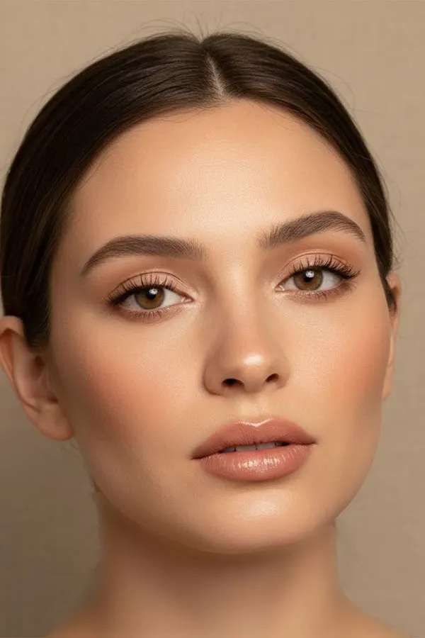 آرایش نود دخترانه خاص 2026؛ ترند محبوب دخترای مینیمال! 21 Girls nude makeup 19