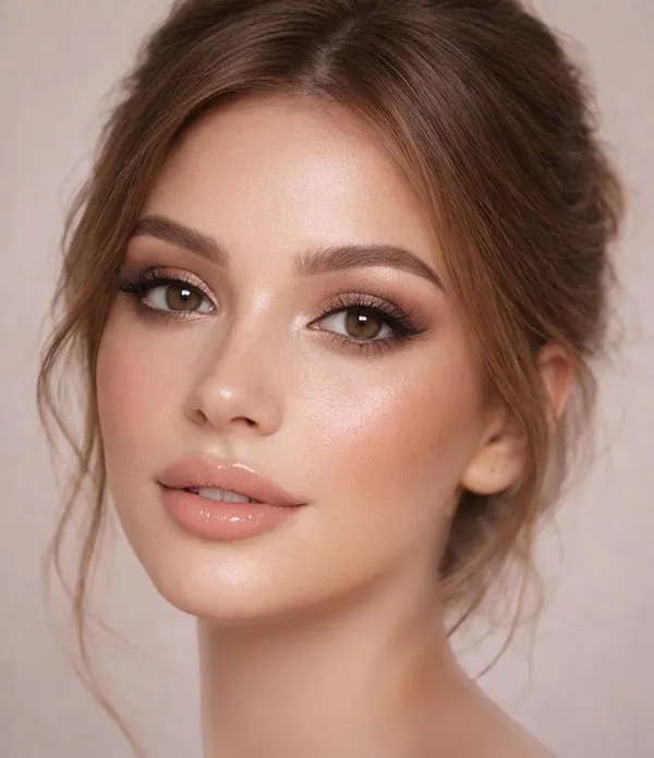 آرایش نود دخترانه خاص 2026؛ ترند محبوب دخترای مینیمال! 25 Girls nude makeup 24