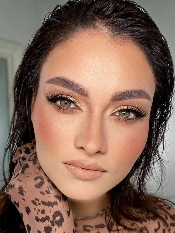 آرایش نود دخترانه خاص 2026؛ ترند محبوب دخترای مینیمال! 7 Girls nude makeup 4