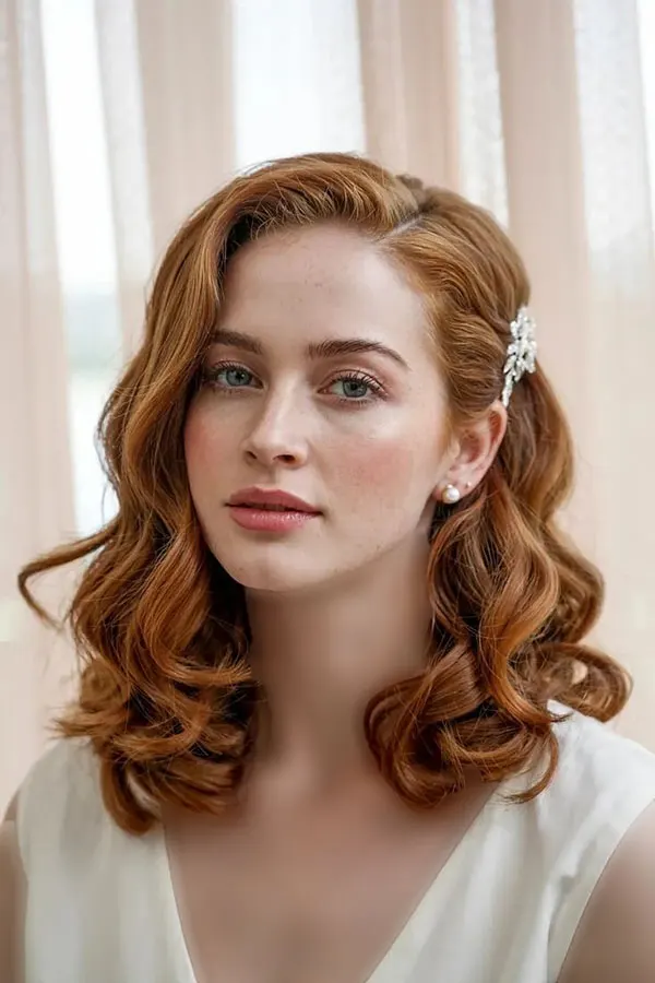 Hairstyle for a party 11