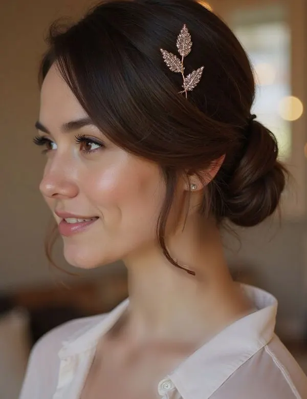 Hairstyle for a party 13