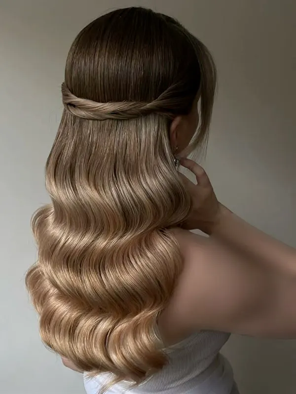 Hairstyle for a party 2