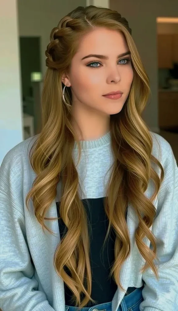 Hairstyle for a party 28