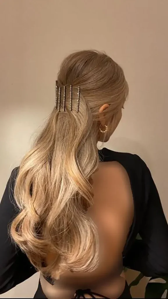 Hairstyle for a party 9
