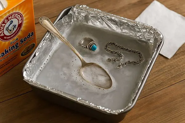 5 روش تمیز کردن نقره در خانه | ساده و فوری (بدون آسیب) 4 How to clean silver 1