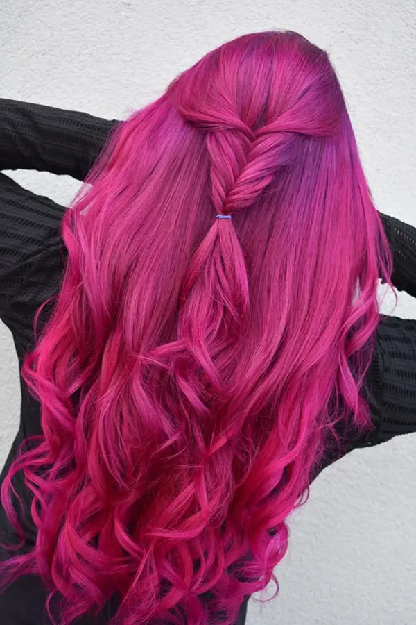 Magenta hair color 13