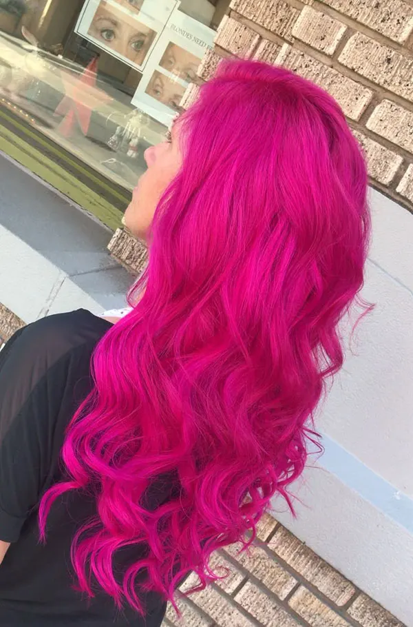 Magenta hair color 19