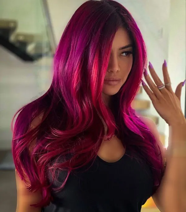 Magenta hair color 20