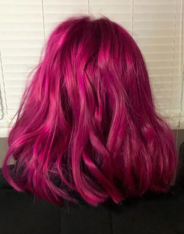 Magenta hair color 23