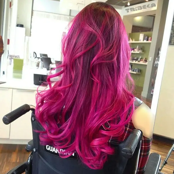 Magenta hair color 27