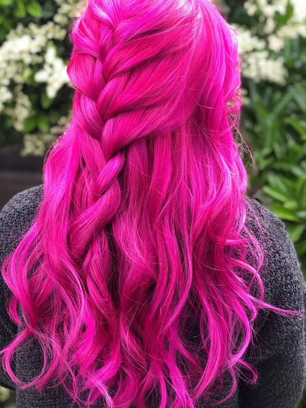 Magenta hair color 3
