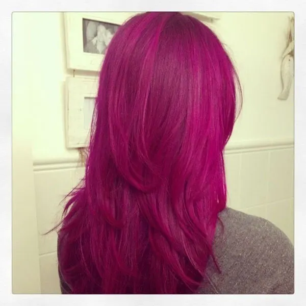 Magenta hair color 30