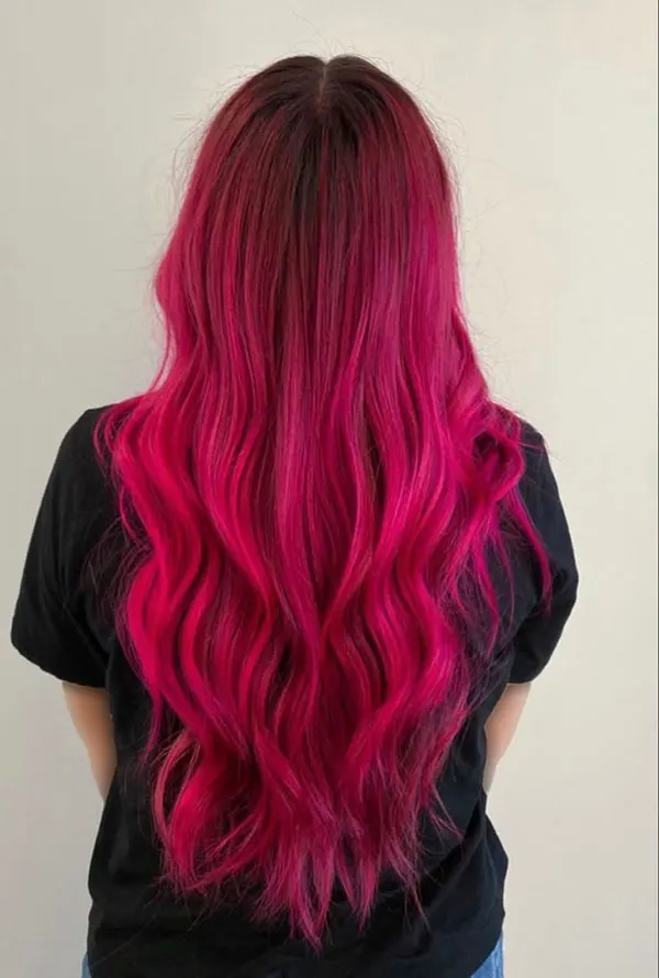 Magenta hair color 5